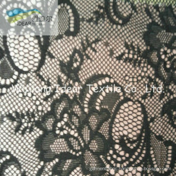 Lace Fabric Bonded With Polyester Fabric For Fashionable Dress